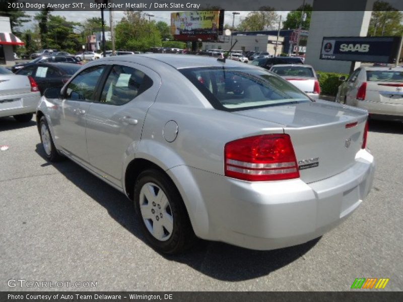 Bright Silver Metallic / Dark Slate Gray 2010 Dodge Avenger SXT