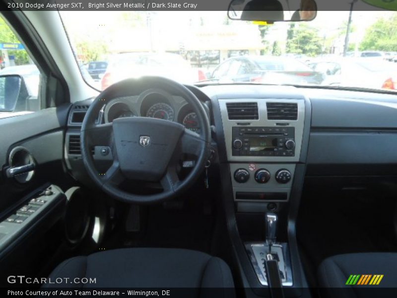 Bright Silver Metallic / Dark Slate Gray 2010 Dodge Avenger SXT