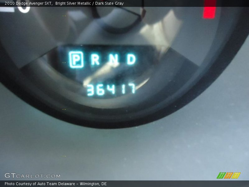 Bright Silver Metallic / Dark Slate Gray 2010 Dodge Avenger SXT
