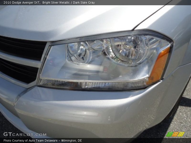 Bright Silver Metallic / Dark Slate Gray 2010 Dodge Avenger SXT