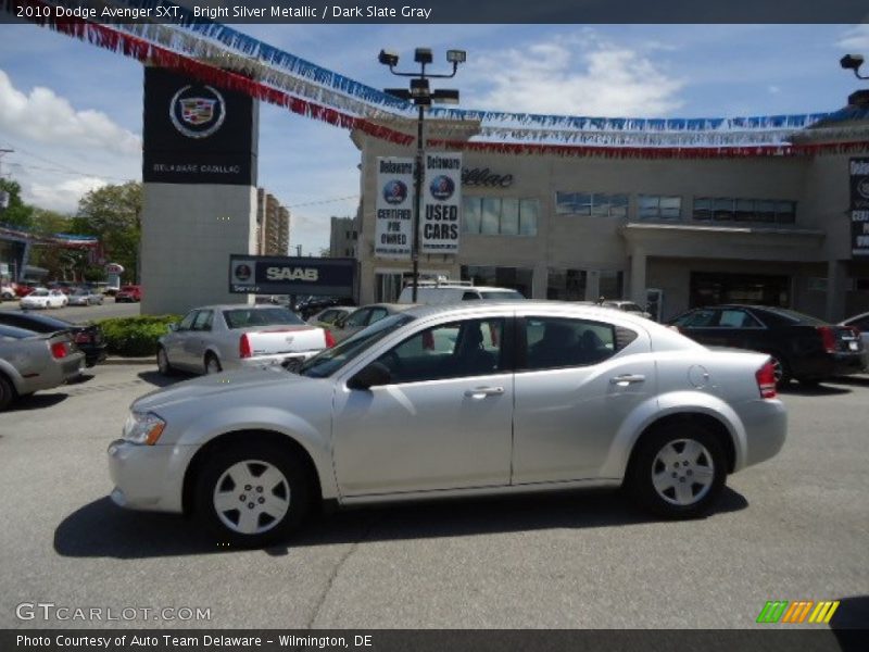Bright Silver Metallic / Dark Slate Gray 2010 Dodge Avenger SXT