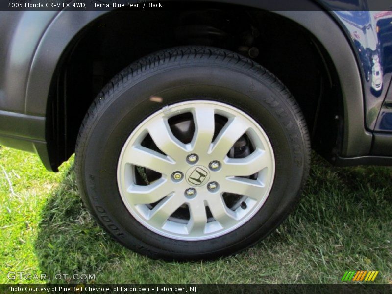 Eternal Blue Pearl / Black 2005 Honda CR-V EX 4WD