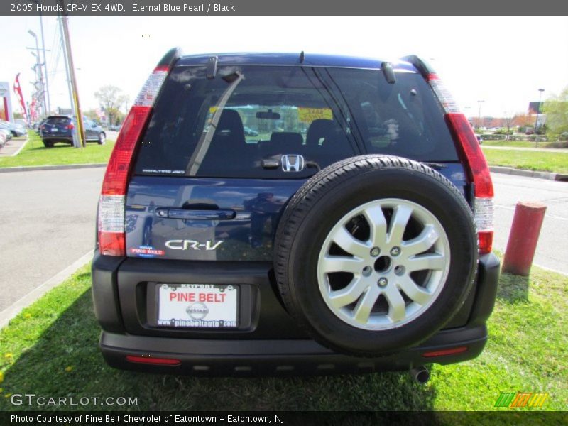 Eternal Blue Pearl / Black 2005 Honda CR-V EX 4WD