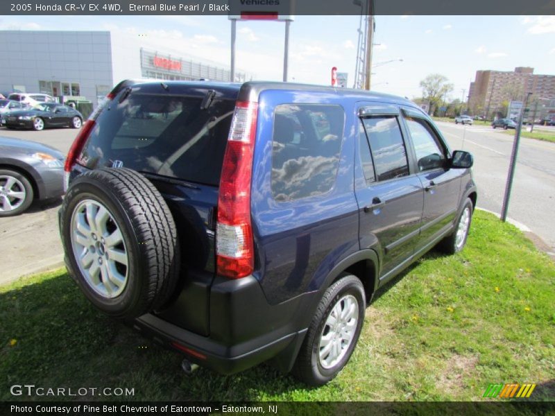 Eternal Blue Pearl / Black 2005 Honda CR-V EX 4WD