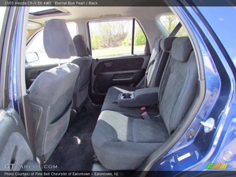 Eternal Blue Pearl / Black 2005 Honda CR-V EX 4WD