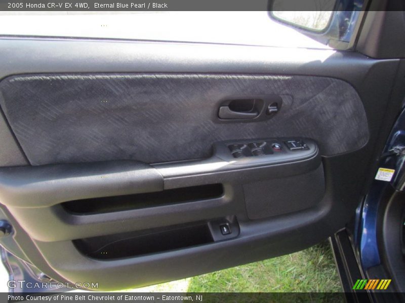 Eternal Blue Pearl / Black 2005 Honda CR-V EX 4WD