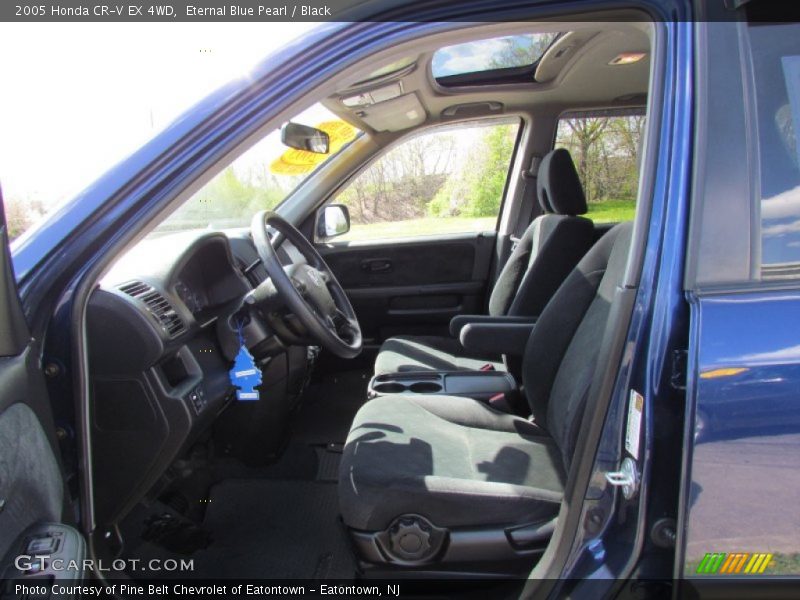 Eternal Blue Pearl / Black 2005 Honda CR-V EX 4WD