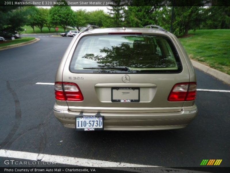 Desert Silver Metallic / Java 2001 Mercedes-Benz E 320 Wagon