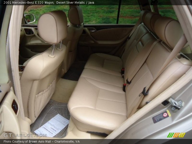 Rear Seat of 2001 E 320 Wagon