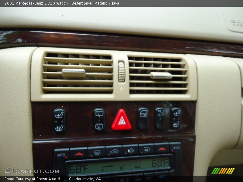 Controls of 2001 E 320 Wagon