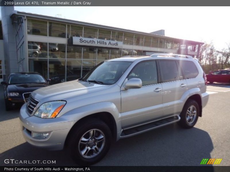 Titanium Metallic / Dark Gray 2009 Lexus GX 470