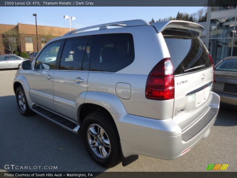 Titanium Metallic / Dark Gray 2009 Lexus GX 470