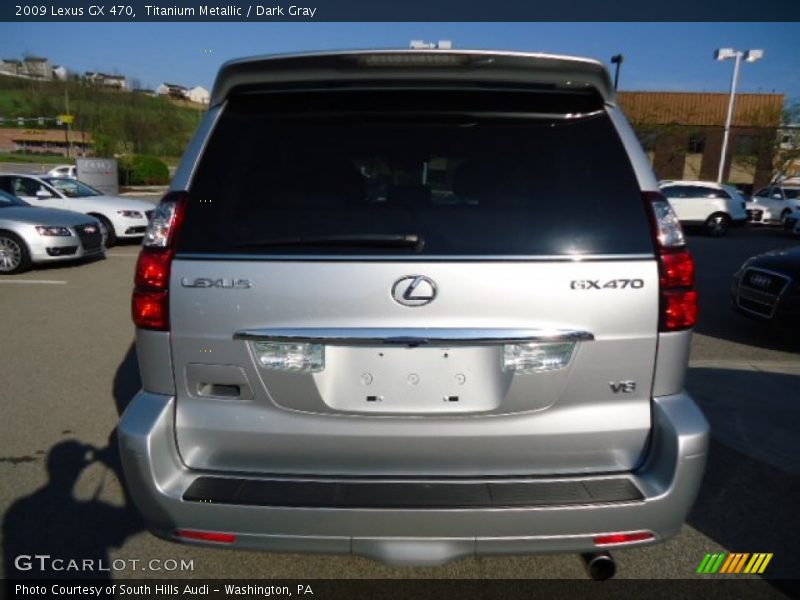 Titanium Metallic / Dark Gray 2009 Lexus GX 470