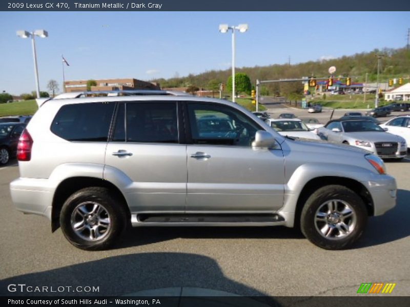 Titanium Metallic / Dark Gray 2009 Lexus GX 470
