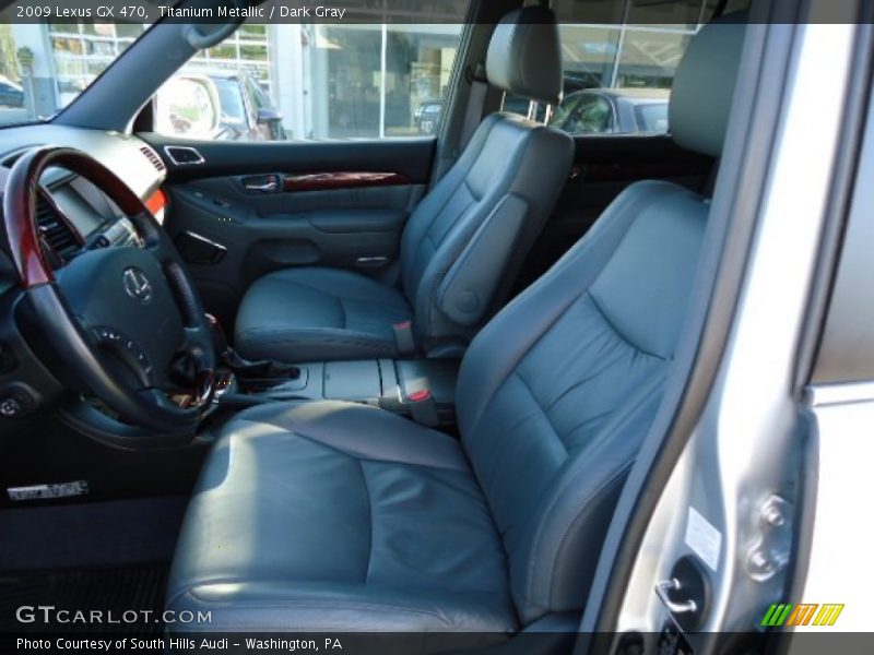 Titanium Metallic / Dark Gray 2009 Lexus GX 470
