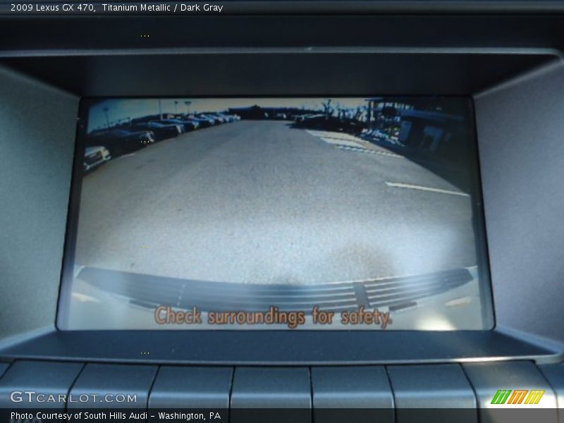 Titanium Metallic / Dark Gray 2009 Lexus GX 470