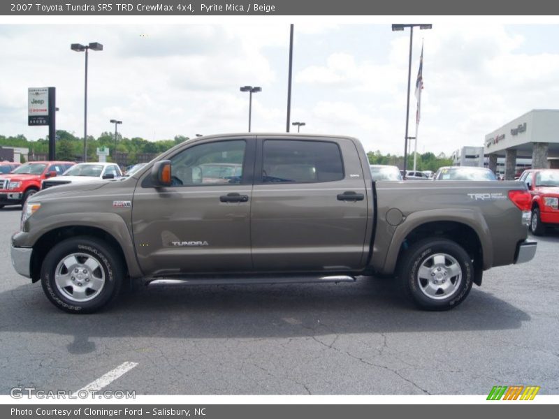 Pyrite Mica / Beige 2007 Toyota Tundra SR5 TRD CrewMax 4x4