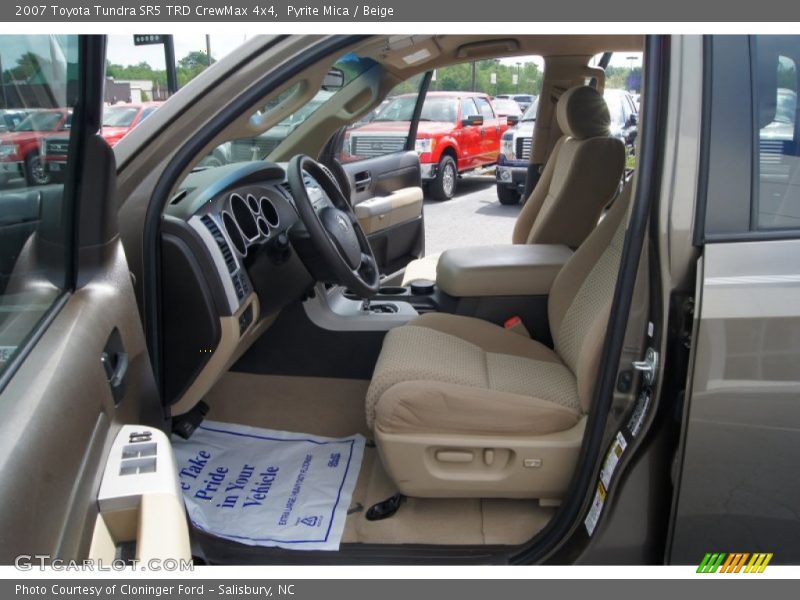 Pyrite Mica / Beige 2007 Toyota Tundra SR5 TRD CrewMax 4x4
