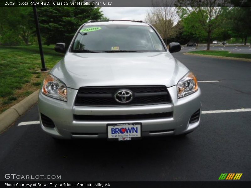 Classic Silver Metallic / Ash Gray 2009 Toyota RAV4 4WD