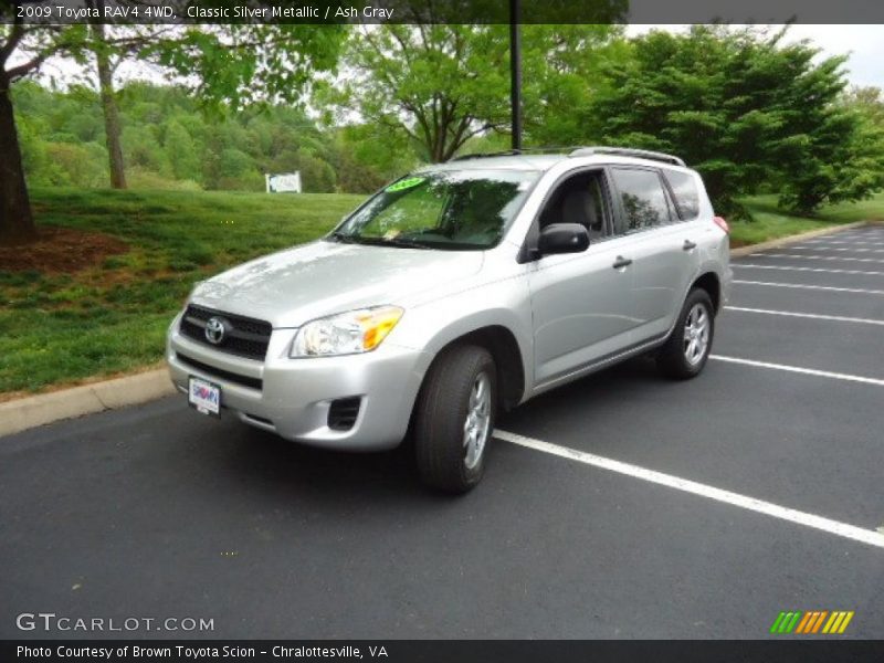 Classic Silver Metallic / Ash Gray 2009 Toyota RAV4 4WD