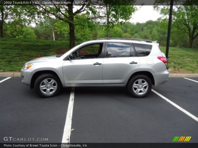 Classic Silver Metallic / Ash Gray 2009 Toyota RAV4 4WD