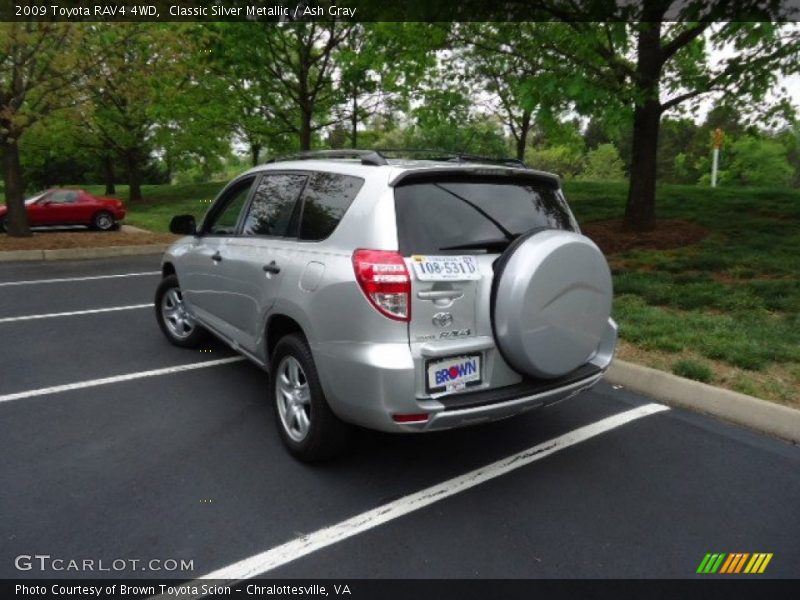 Classic Silver Metallic / Ash Gray 2009 Toyota RAV4 4WD