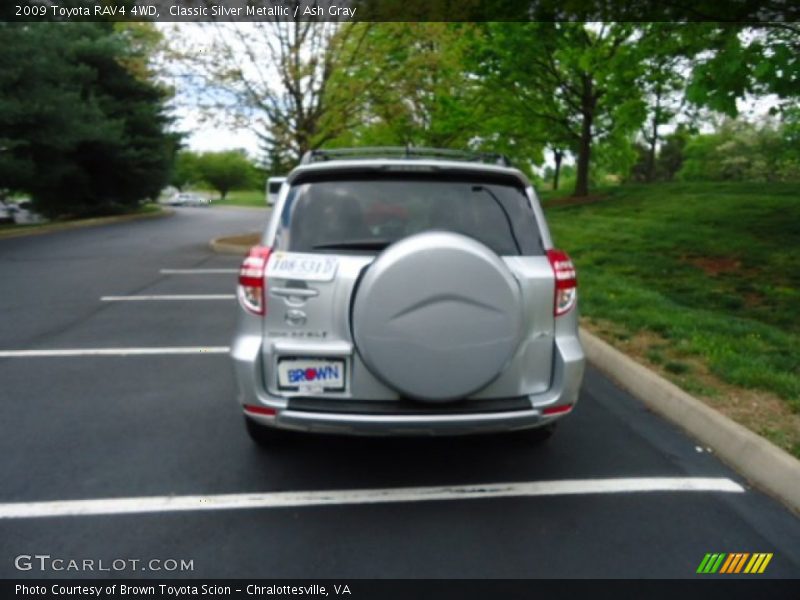 Classic Silver Metallic / Ash Gray 2009 Toyota RAV4 4WD