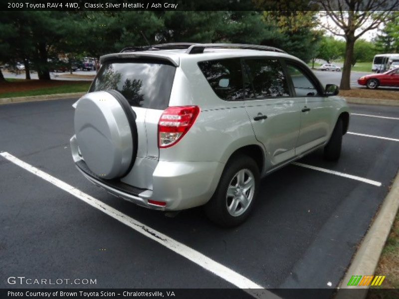 Classic Silver Metallic / Ash Gray 2009 Toyota RAV4 4WD