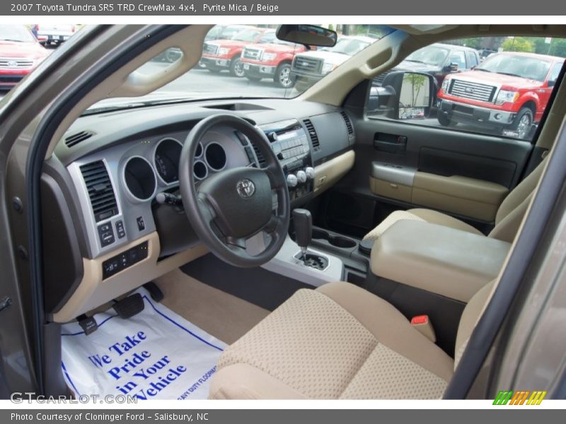 Pyrite Mica / Beige 2007 Toyota Tundra SR5 TRD CrewMax 4x4