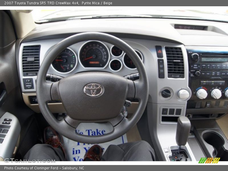 Pyrite Mica / Beige 2007 Toyota Tundra SR5 TRD CrewMax 4x4