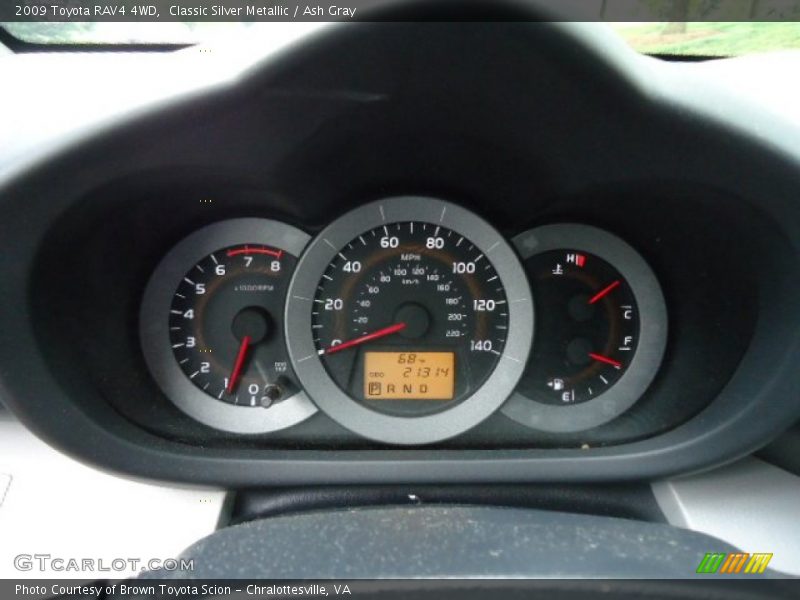 Classic Silver Metallic / Ash Gray 2009 Toyota RAV4 4WD