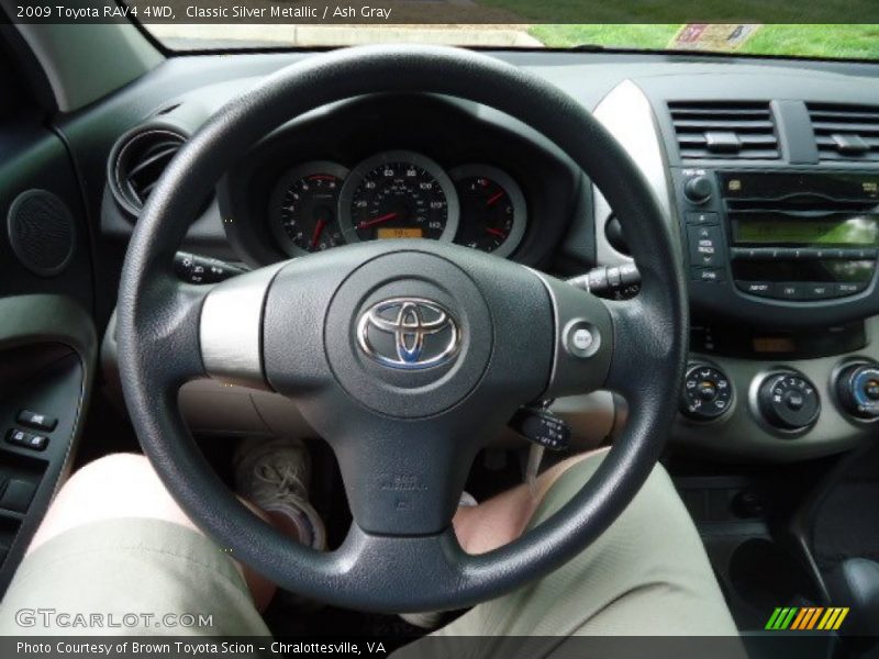 Classic Silver Metallic / Ash Gray 2009 Toyota RAV4 4WD