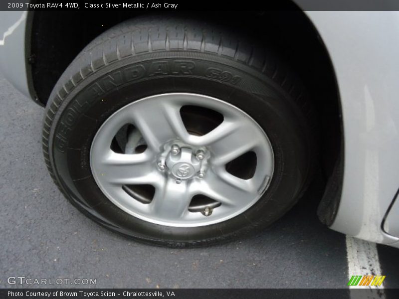 Classic Silver Metallic / Ash Gray 2009 Toyota RAV4 4WD