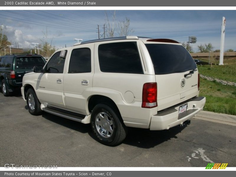 White Diamond / Shale 2003 Cadillac Escalade AWD