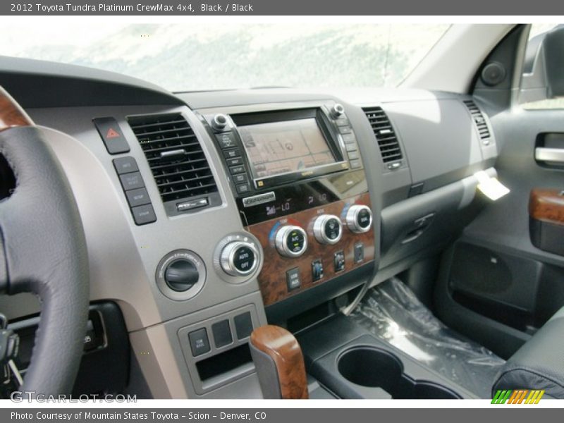 Black / Black 2012 Toyota Tundra Platinum CrewMax 4x4