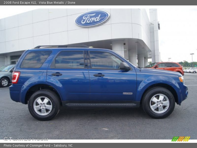 Vista Blue Metallic / Stone 2008 Ford Escape XLS