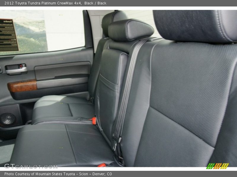 Black / Black 2012 Toyota Tundra Platinum CrewMax 4x4