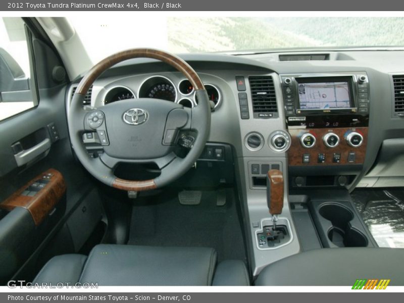 Black / Black 2012 Toyota Tundra Platinum CrewMax 4x4