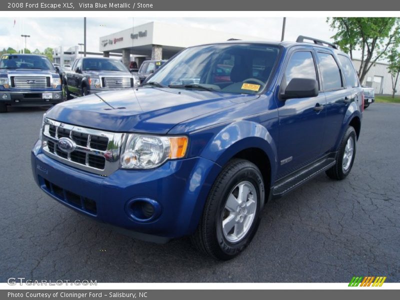 Vista Blue Metallic / Stone 2008 Ford Escape XLS