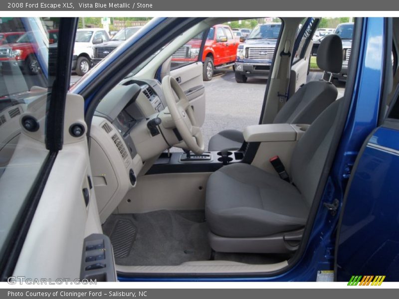 Vista Blue Metallic / Stone 2008 Ford Escape XLS
