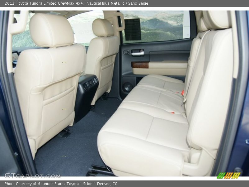 Nautical Blue Metallic / Sand Beige 2012 Toyota Tundra Limited CrewMax 4x4