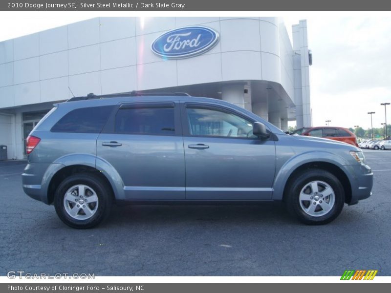Silver Steel Metallic / Dark Slate Gray 2010 Dodge Journey SE