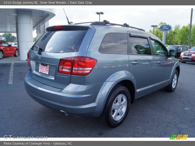 Silver Steel Metallic / Dark Slate Gray 2010 Dodge Journey SE