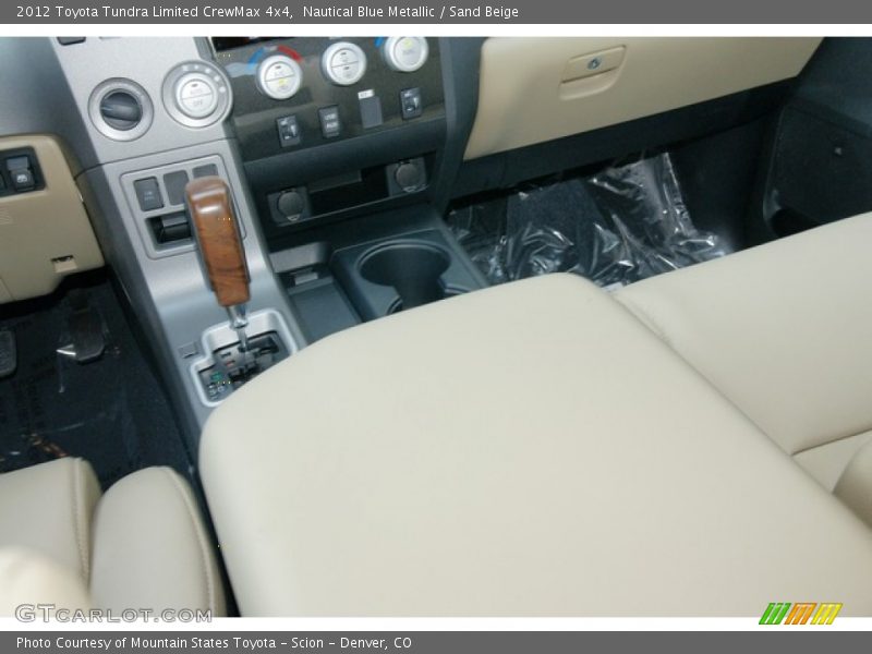 Nautical Blue Metallic / Sand Beige 2012 Toyota Tundra Limited CrewMax 4x4