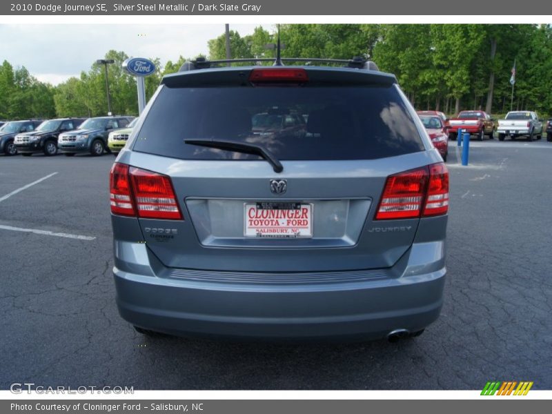 Silver Steel Metallic / Dark Slate Gray 2010 Dodge Journey SE