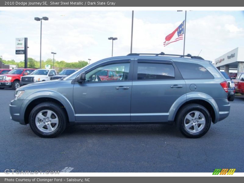 Silver Steel Metallic / Dark Slate Gray 2010 Dodge Journey SE