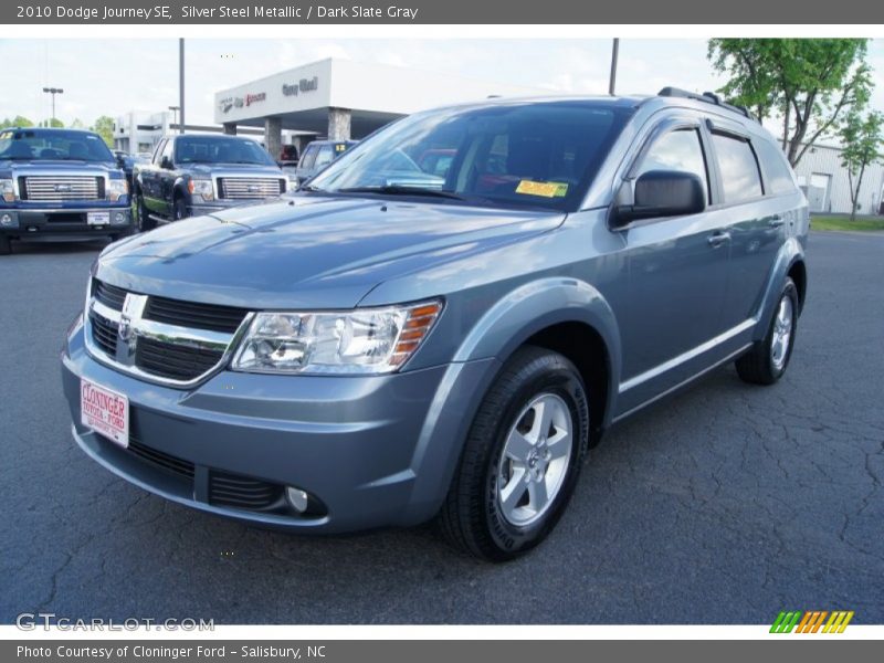 Silver Steel Metallic / Dark Slate Gray 2010 Dodge Journey SE