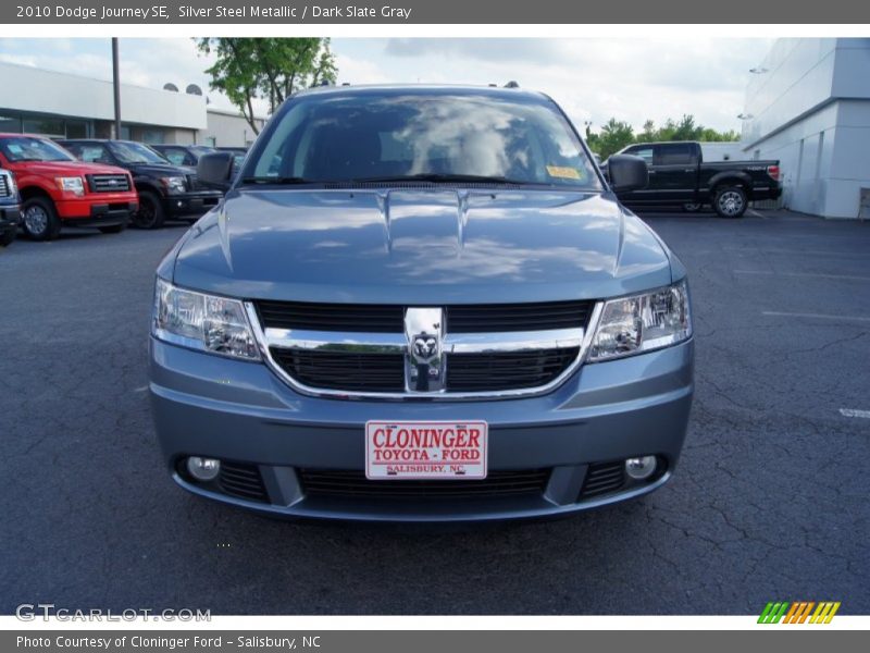 Silver Steel Metallic / Dark Slate Gray 2010 Dodge Journey SE