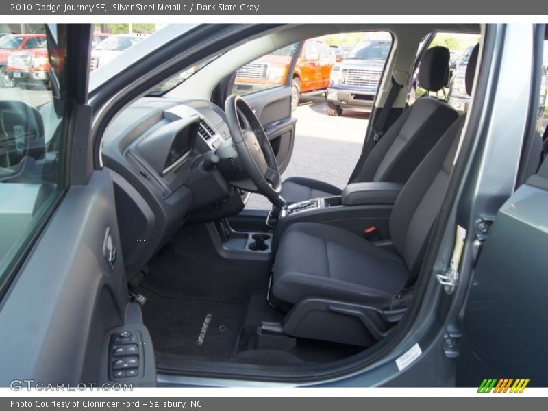 Silver Steel Metallic / Dark Slate Gray 2010 Dodge Journey SE