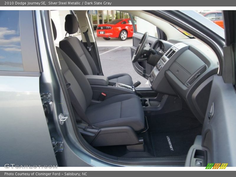 Silver Steel Metallic / Dark Slate Gray 2010 Dodge Journey SE